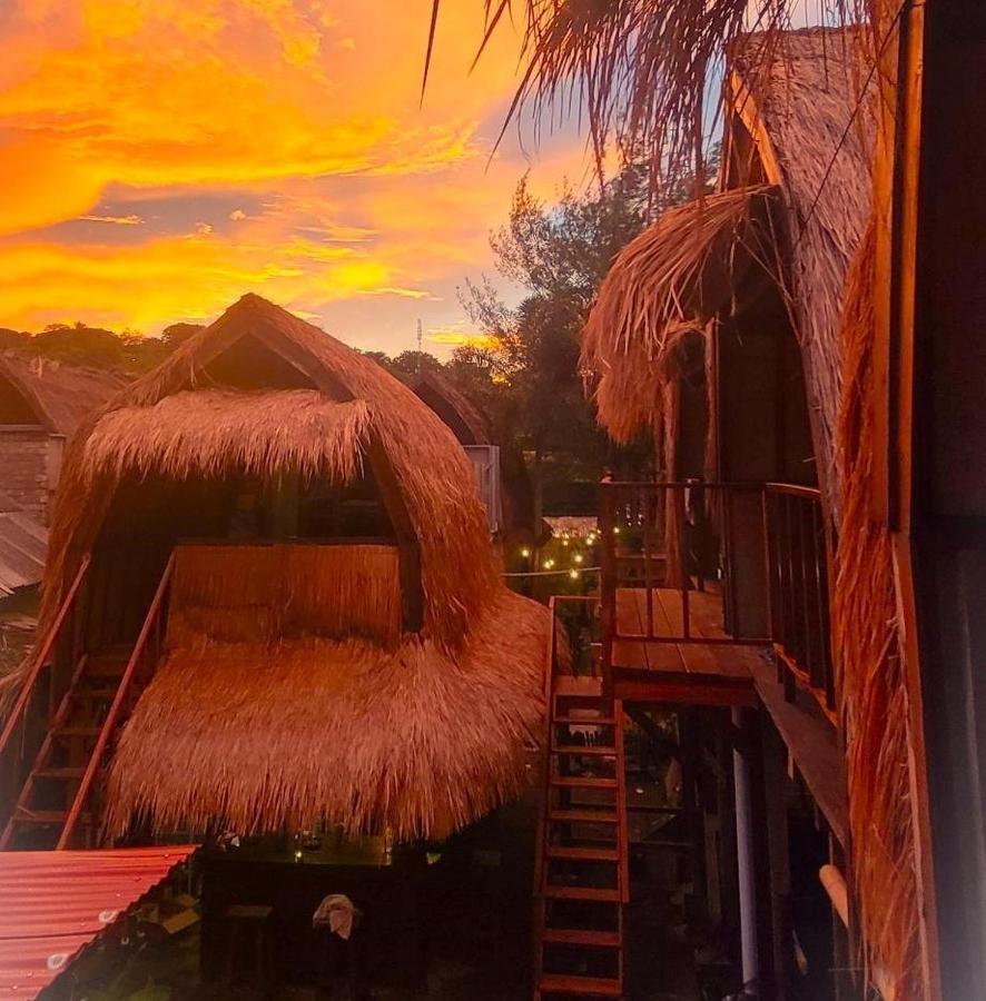 Good Vibes Bungalows Gili Trawangan Exterior foto