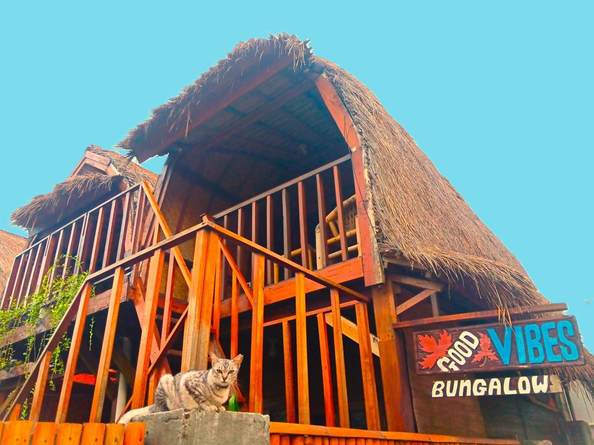 Good Vibes Bungalows Gili Trawangan Exterior foto