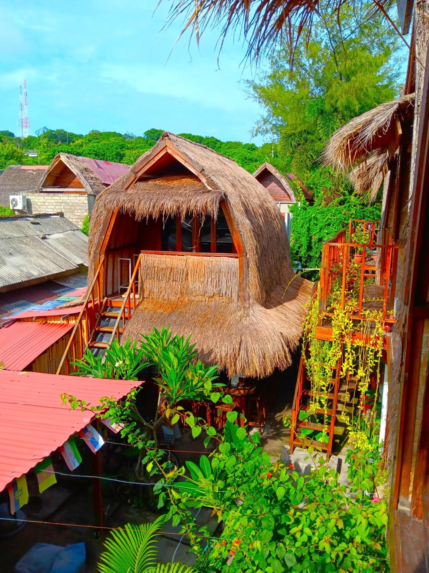 Good Vibes Bungalows Gili Trawangan Exterior foto